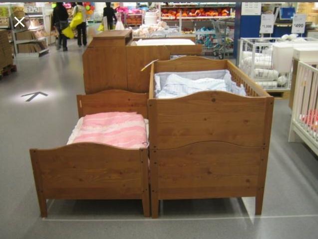 Ikea sales diktad crib