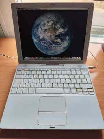 Milanuncios - Apple iBook G4 blanco