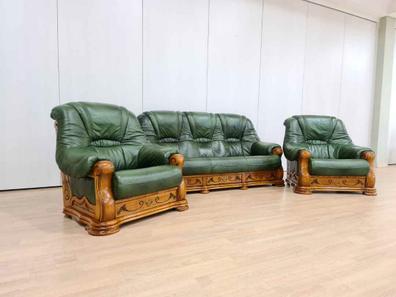 Sofa rustico de piel Sofás, sillones y sillas de segunda mano baratos