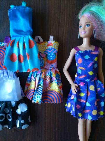 Vestidos de barbie para muñecas hot sale