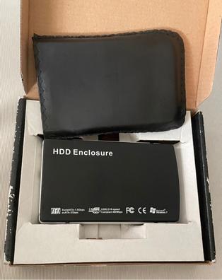 Carcasa para Disco Duro Externo S-ATA 2.5'' USB 3.0 Caja Funda de Cuero  SATA HDD
