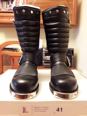 Botas moteras Ropa, zapatos y moda de hombre segunda mano barata Milanuncios