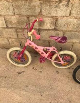 Bicicleta Niños 16 Pulgadas Happy rosado 5-7 años