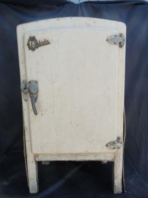 antigua nevera vintage frigorífico hielo-intern - Compra venta en  todocoleccion
