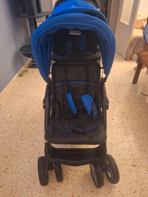 Cochecito carrito gemelar duo de segunda mano Milanuncios