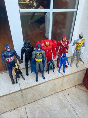 Marvel Figuras para Niños, Pack 5 Muñecos Iron Man Spiderman Capitan  America y Hulk, Gomas de Borrar Coleccionables, Regalos Originales para  Niños
