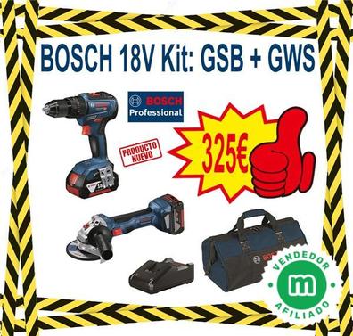Miniamoladora a batería Bosch GWS 18-125 V-LI Professional