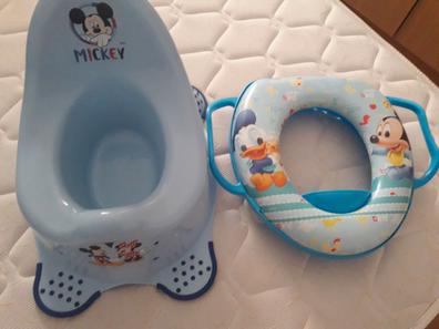 Orinal infantil Mickey, a partir de 18 meses hasta aprox. 3 años,  antideslizante, color azul