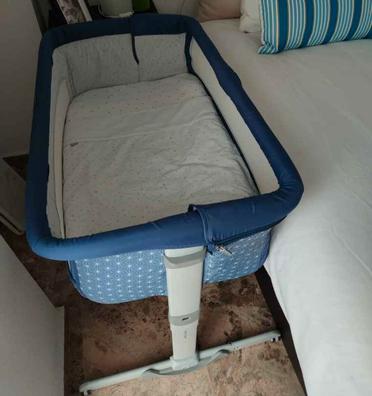 Cuna con kit colecho para cama canape Nuru patas color madera