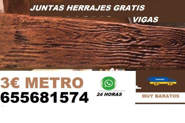 Milanuncios - vigas imitacion madera POLIURETANO