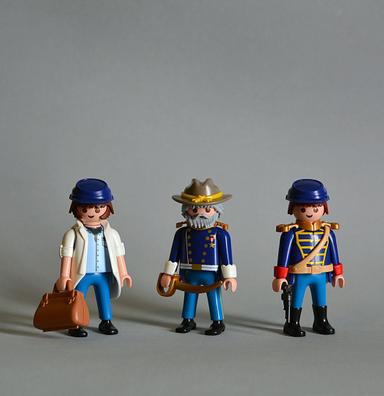 Playmobil soldados nordistas Milanuncios