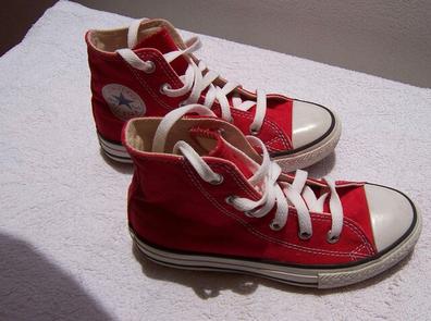 Converse chuck taylor all star blancas de segunda mano para nina Milanuncios