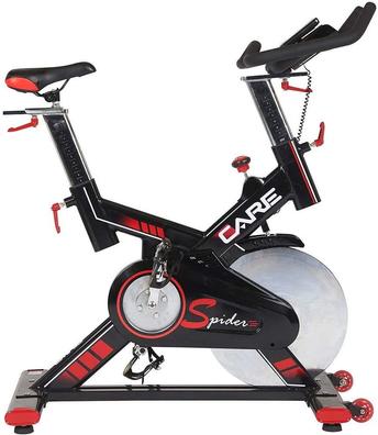 KM-Fit bicicleta estática, bicicleta fitness plegable con aplicación hasta  150Kg