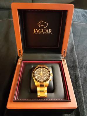 Reloj Jaguar Executive Hombre Dorado y Negro Cronógrafo J864/3