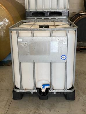 Depósito de 1000 litros. IBC-GRG. Ideal para almacenamiento de agua y otros  fluidos. : : Coche y moto