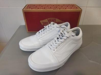 Zapatillas vans blancas Milanuncios