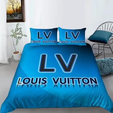 Milanuncios - Juego de cama Louis Vuitton Rosa y Negro