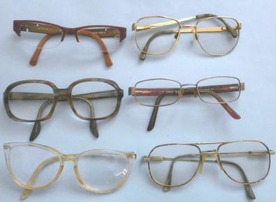 Milanuncios - Viejas gafas aumento montura pasta funda