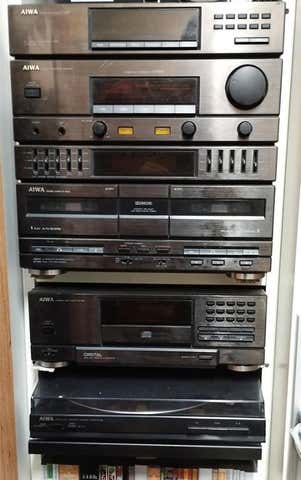 Milanuncios - Equipo de sonido AIWA vintage completo
