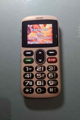 Teléfono Móvil Celular con Tapa Desbloqueado 2G para Personas Mayores,  Botón Grande SOS, Fácil de Usar, Pantalla Grande de 2.8 Pulgadas, Alto  Volumen, Doble SIM : : Electrónica
