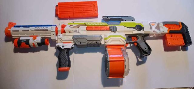 Subfusil de tambor nerf hot sale