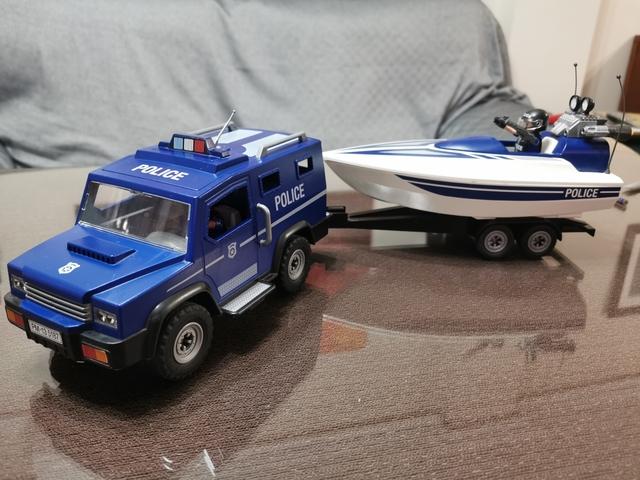 Lancha de policia discount playmobil