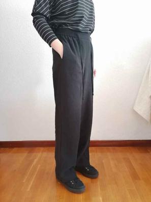 Pantalón ancho con cintura elástica