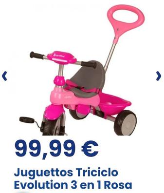 Juguettos discount triciclo evolutivo