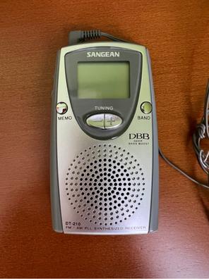Radio FM Pocket AM FM portátil de afinación digital Walkman con la