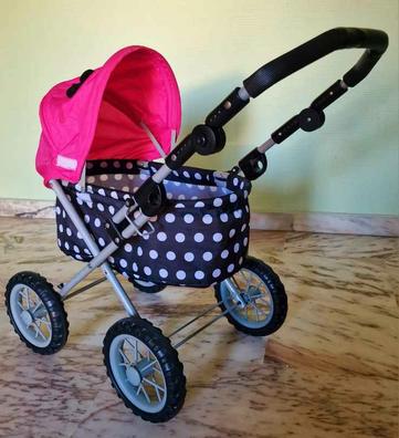 BABY JOY Silla alta para bebés y niños pequeños, trona plegable rápida con  2 ruedas con bloqueo, canasta de almacenamiento grande, bandejas dobles