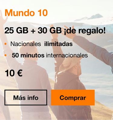 Orange Spain - Tarjeta SIM Prepago 25 GB en España