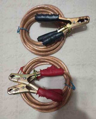 2 Pinzas de cocodrilo de 30 A Cables de Arranque para Coche 1M