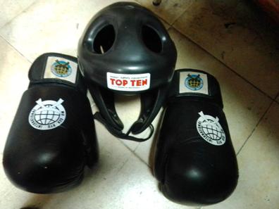 Guantes y tibiales Kick Boxing de segunda mano por 50 EUR en Santa Cruz de  Tenerife en WALLAPOP