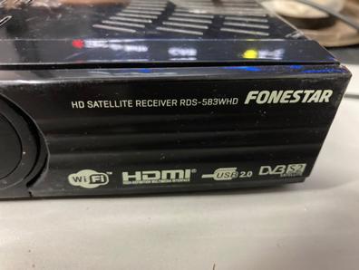 Receptor Satelite Sobremesa Fonestar Rds-585Whd Dvb-S2 Mpeg-4 Mpeg-2 1080P  HDMI WIFI