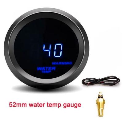 RELOJ TEMPERATURA AGUA CON TERMORESISTENCIA 52MM 6V