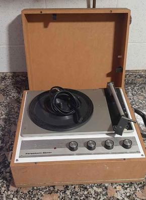 CL605 - Tocadiscos Vintage Maletin Marrón - Vintage