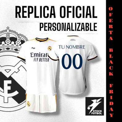 Equipación Real Madrid CF 2023-24 Réplica Oficial Niño primera equipa