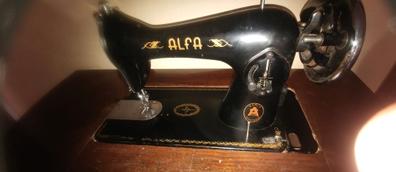 antigua maquina de coser alfa modelo 10047 - Compra venta en