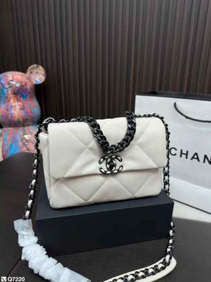 Bolso chanel lona discount imitacion