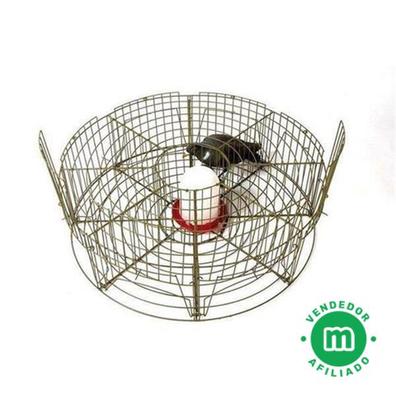 Juego de dos jaulas trampa para pájaros: se puede utilizar como jaula de  transporte
