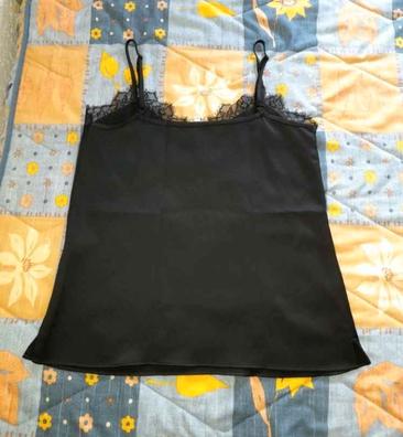 Bralette negro Stradivarius de color Negro