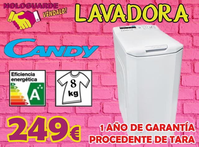 Milanuncios - Oferta lavadora carga superior candy 8kg