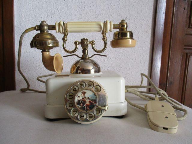 telefono antiguo sobremesa marca telefonica mod