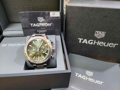 Las mejores ofertas en Caja de acero inoxidable TAG Heuer Carrera Relojes  de pulsera de hombre