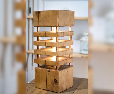 Juego 5 cajas de madera natural estilo retro - ✌️ Cajas madera