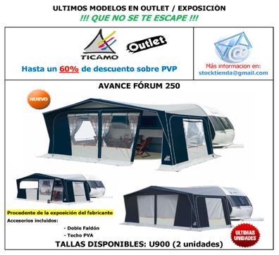 Tienda de campaña chalet Ticamo CANIGO – Camping Sport