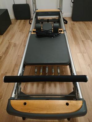  Máquina de Pilates Reformer para el hogar, Pilate plegable para  entrenamiento de fuerza (negro) : Deportes y Actividades al Aire Libre