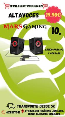 Mars Gaming MS22 Altavoces Compactos Gaming 2.2 RGB Flow Subwoofer + 4 Altavoces  Activos Sonido DSP