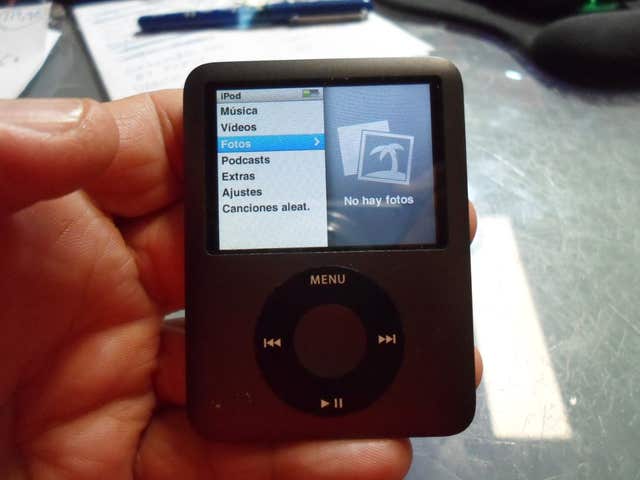 Milanuncios - iPod reproductor multimedia negro