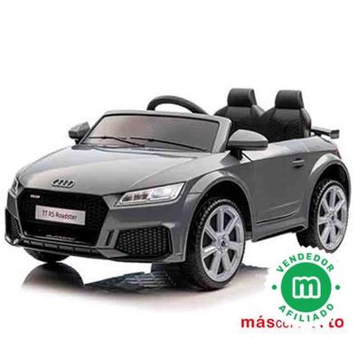 Coche eléctrico barato para niños AUDI TT RS AZUL12V con mando 2.4G